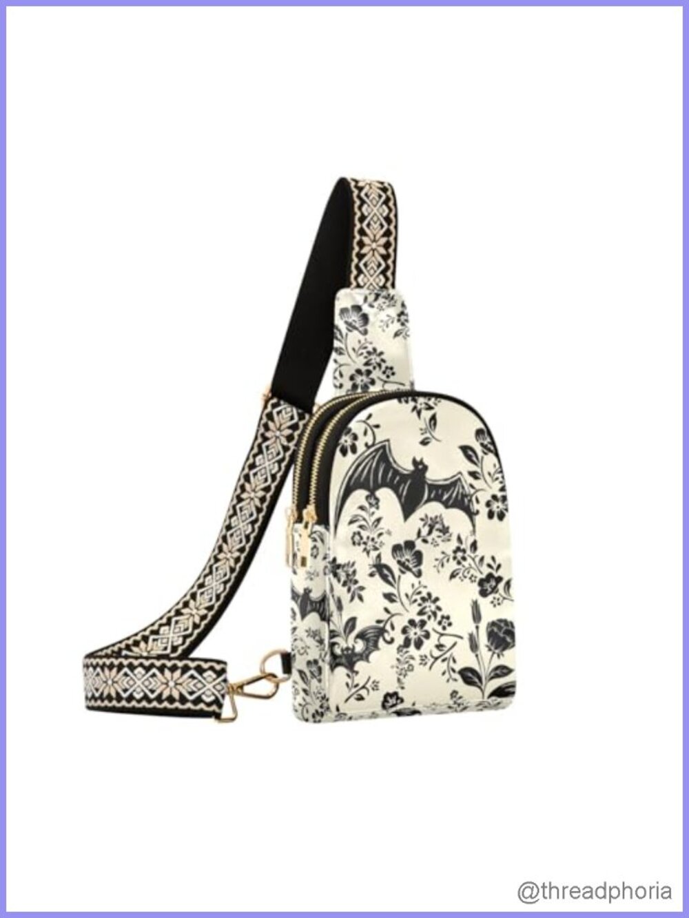 Women's PU Leather Crossbody Sling Bag Adjustable Strap